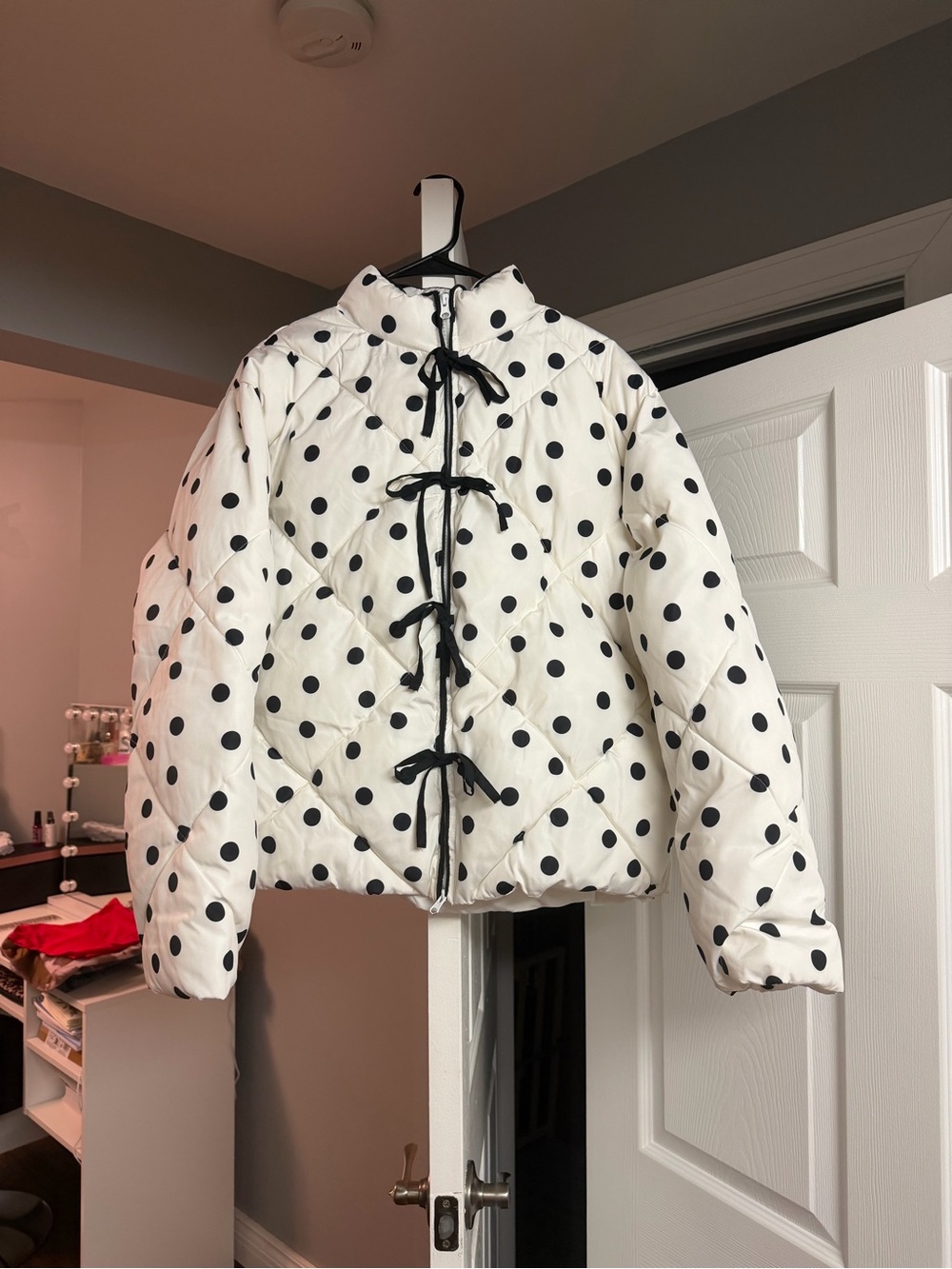 Polka dot jacket